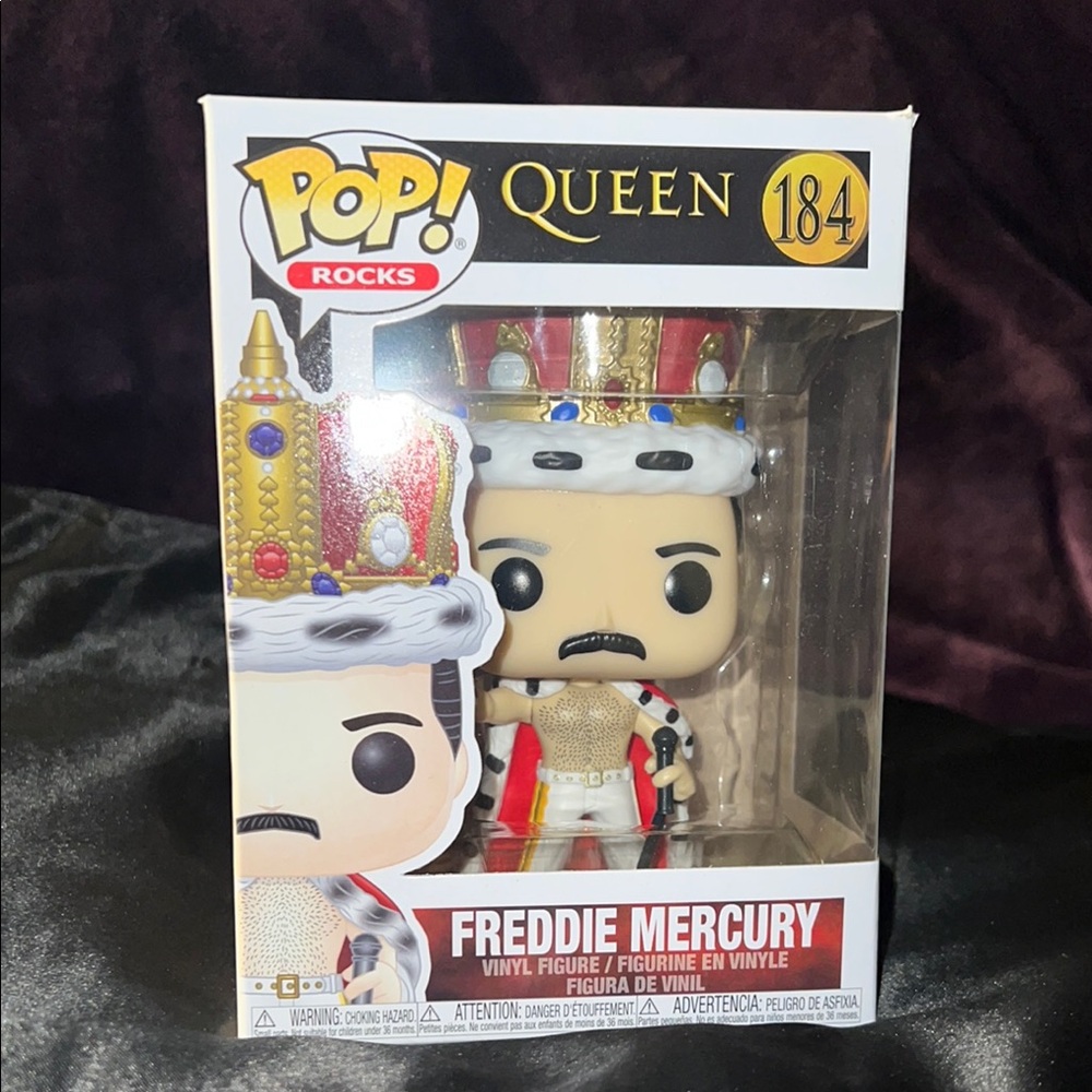Funko Pop! Rocks Queen Freddie Mercury Vinyl Figure #184